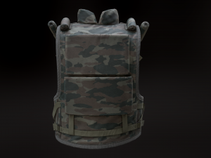 6b13 assault body armor Modello 3D