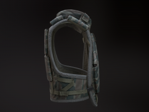 6b13 assault body armor Modello 3D