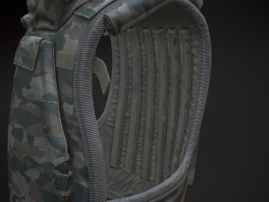 6b13 assault body armor Modello 3D
