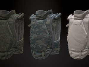 6b13 assault body armor Modello 3D
