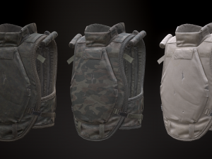 6b13 assault body armor Modello 3D