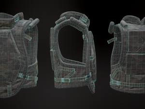 6b13 assault body armor Modello 3D