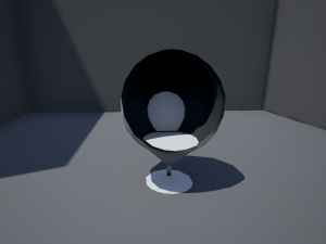 round chair 3D Model