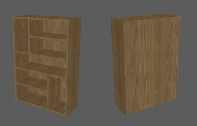 shelf 3D Model .c4d .max .obj .3ds .fbx .stl .blend 
