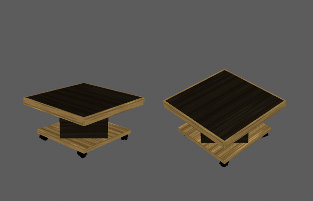 modern table 3D Model .c4d .max .obj .3ds .fbx .stl .blend 