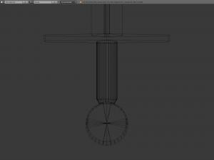 low-poly medieval sword 3Dモデル
