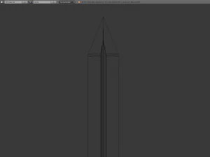 low-poly medieval sword 3D Model