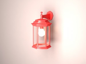 exterior light 3D 모델