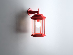 exterior light Model 3D