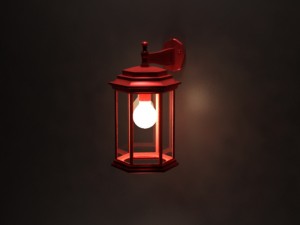 exterior light Model 3D