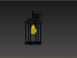 exterior light Model 3D