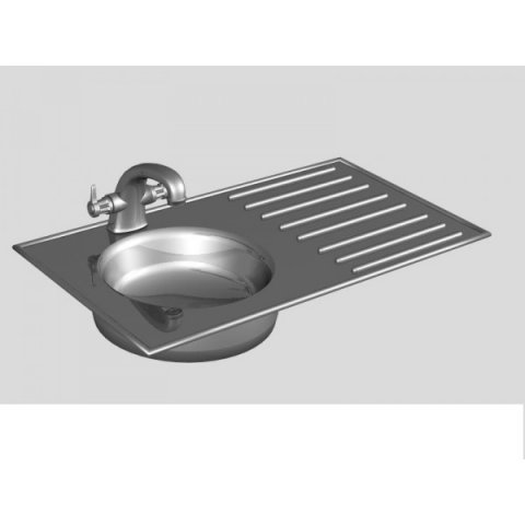 sink 3D Model .c4d .max .obj .3ds .fbx .stl .blend 