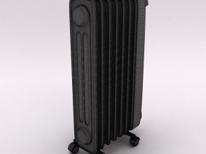 oil heater Model 3D