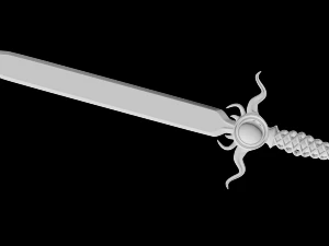 medieval sword 3D Model