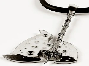 wisiorek topór dota2 Model do druku 3D