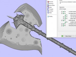 pendant axe dota2 Model do druku 3D