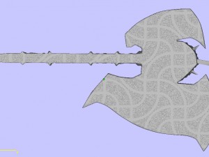 pendant axe dota2 Model do druku 3D