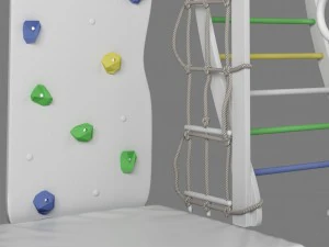 childrens sport complex arfa corona v-ray 3D Model