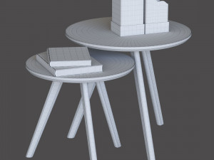 coffee tables signal milan 3D Model