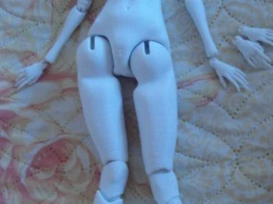 bjd doll elf 3D Model