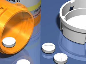 prescription pill bottle 3D Model