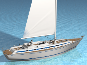 sailboat 3D Model