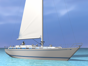 sailboat 3D Model