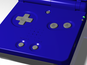 video game console hand-held 3Dモデル