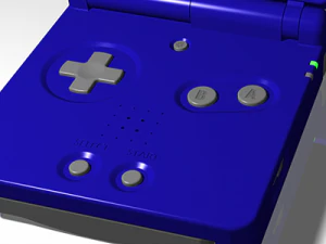 video game console hand-held 3D Model
