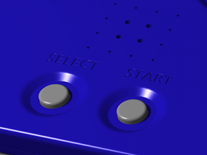 video game console hand-held 3Dモデル