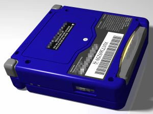 video game console hand-held 3D Model