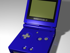 video game console hand-held 3Dモデル