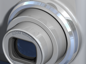 digital camera Model 3D
