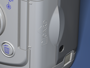 digital camera Model 3D