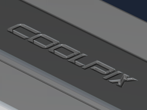 digital camera Model 3D