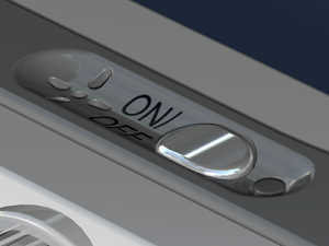 digital camera Model 3D