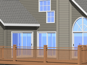 summer beach house exterior 01 Modelo 3D