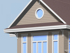 summer beach house exterior 02 3D Model