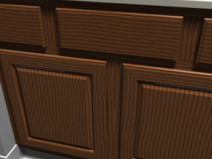 bathroom vanity sink and light fixture 3Dモデル