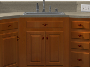 kitchen island Model 3D