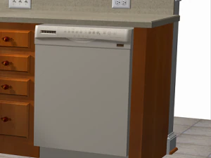 kitchen island 3D Model