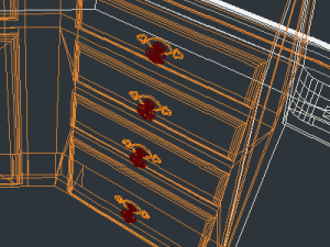 kitchen island Model 3D