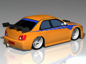 import street racer 3D Model
