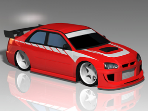 import street racer 3D Model