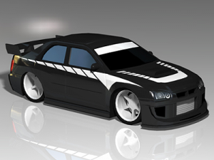 import street racer 3D Model
