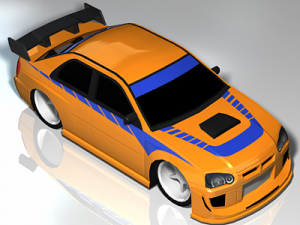 import street racer 3D Model