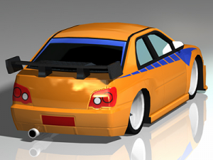 import street racer 3D Model