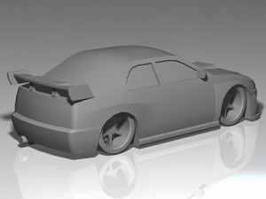 import street racer 3D Model