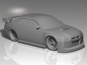 import street racer 3D Model