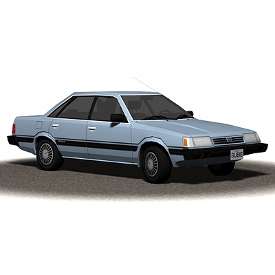 sedan 1990s Model 3D .c4d .max .obj .3ds .fbx .stl .blend 